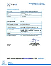 Certificado escalerillas portaconductores CONDUTRAY® para la canalización eléctrica